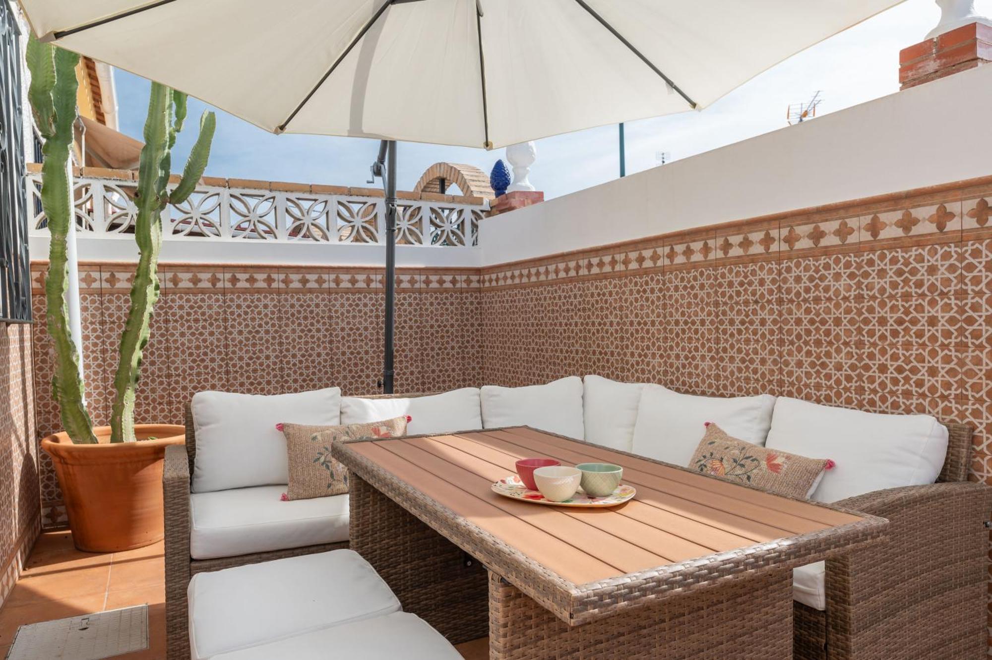Casa Silvia - Piscina Y Playa Villa Málaga Dış mekan fotoğraf