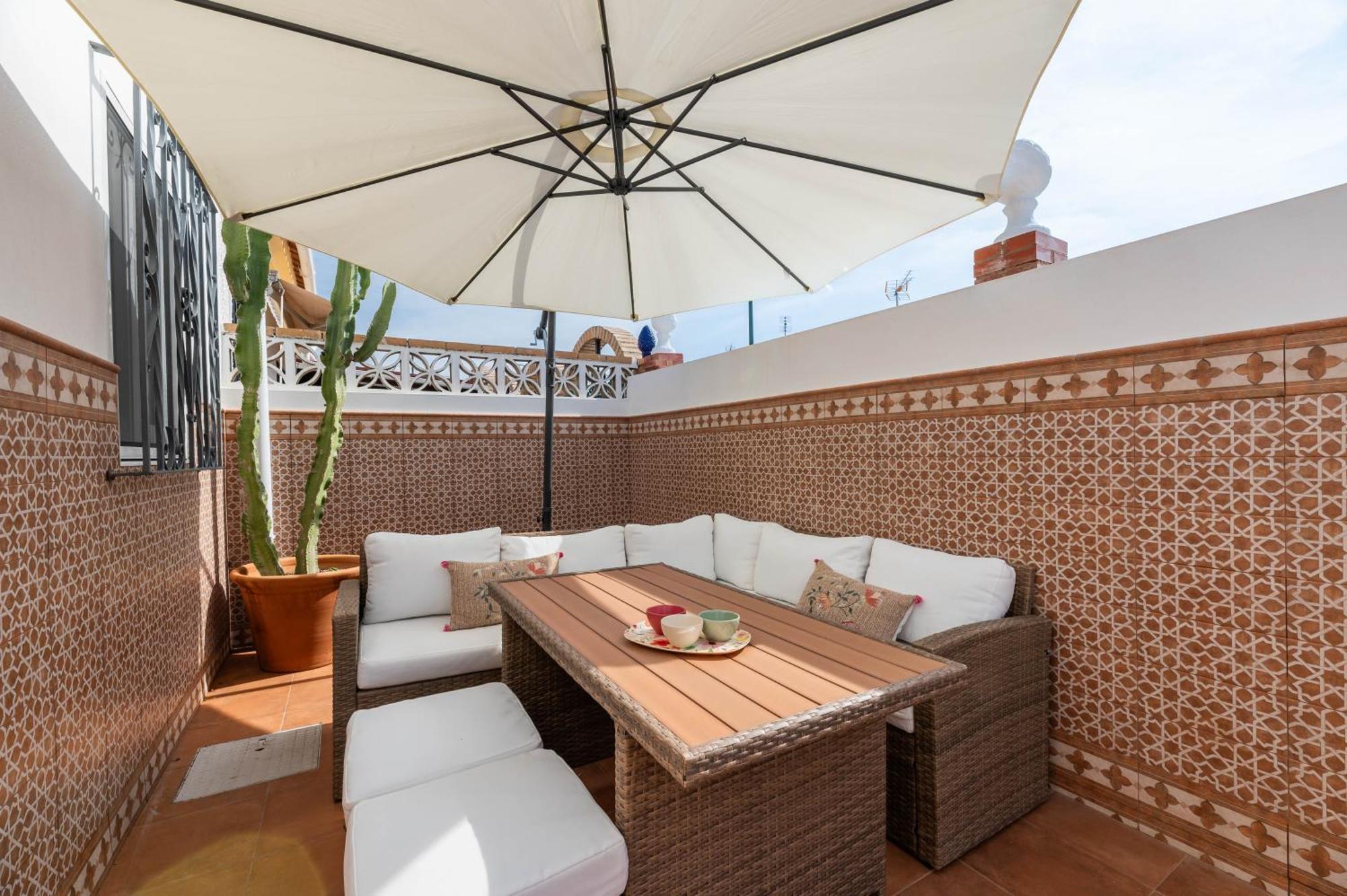 Casa Silvia - Piscina Y Playa Villa Málaga Dış mekan fotoğraf